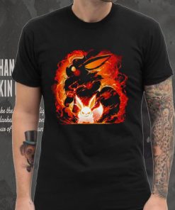 Pokemon Flareon fox fire evolution shirt
