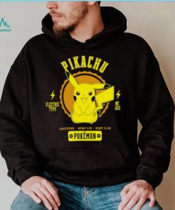 Pokemon Pikachu Pokédex data character shirt