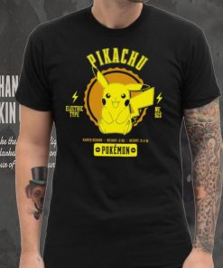 Pokemon Pikachu Pokédex data character shirt