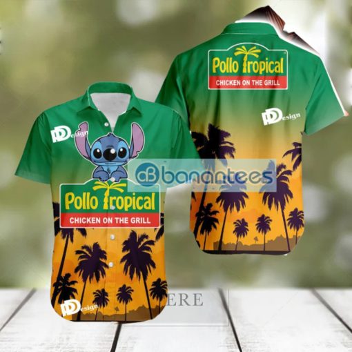 Pollo Tropical Stitch Tropical Hawaiian Shirt Gift For Men And Women