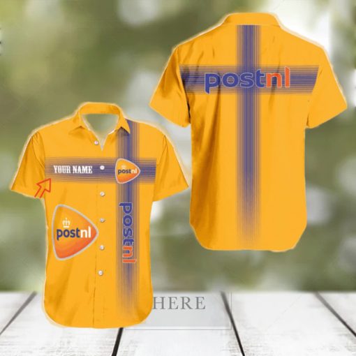 Postnl Logo Brand Hawaiian Shirt Custom Name Trending Summer