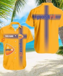 Postnl Logo Brand Hawaiian Shirt Custom Name Trending Summer