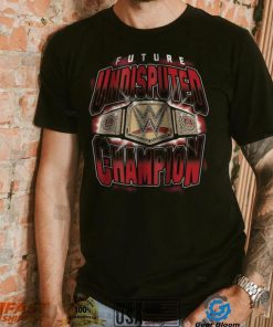 Preschool Black Future Undisputed WWE Universal Champion T Shirt