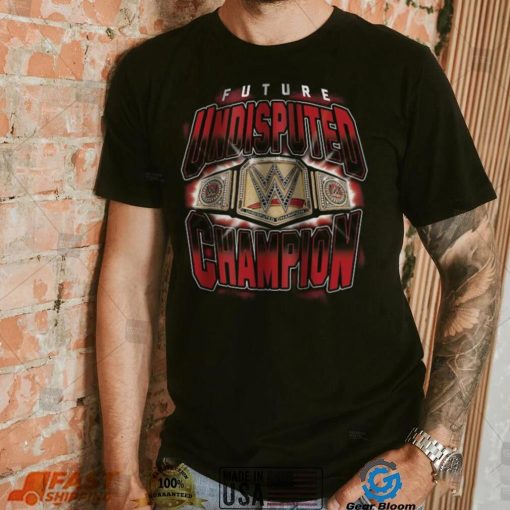 Preschool Black Future Undisputed WWE Universal Champion T Shirt