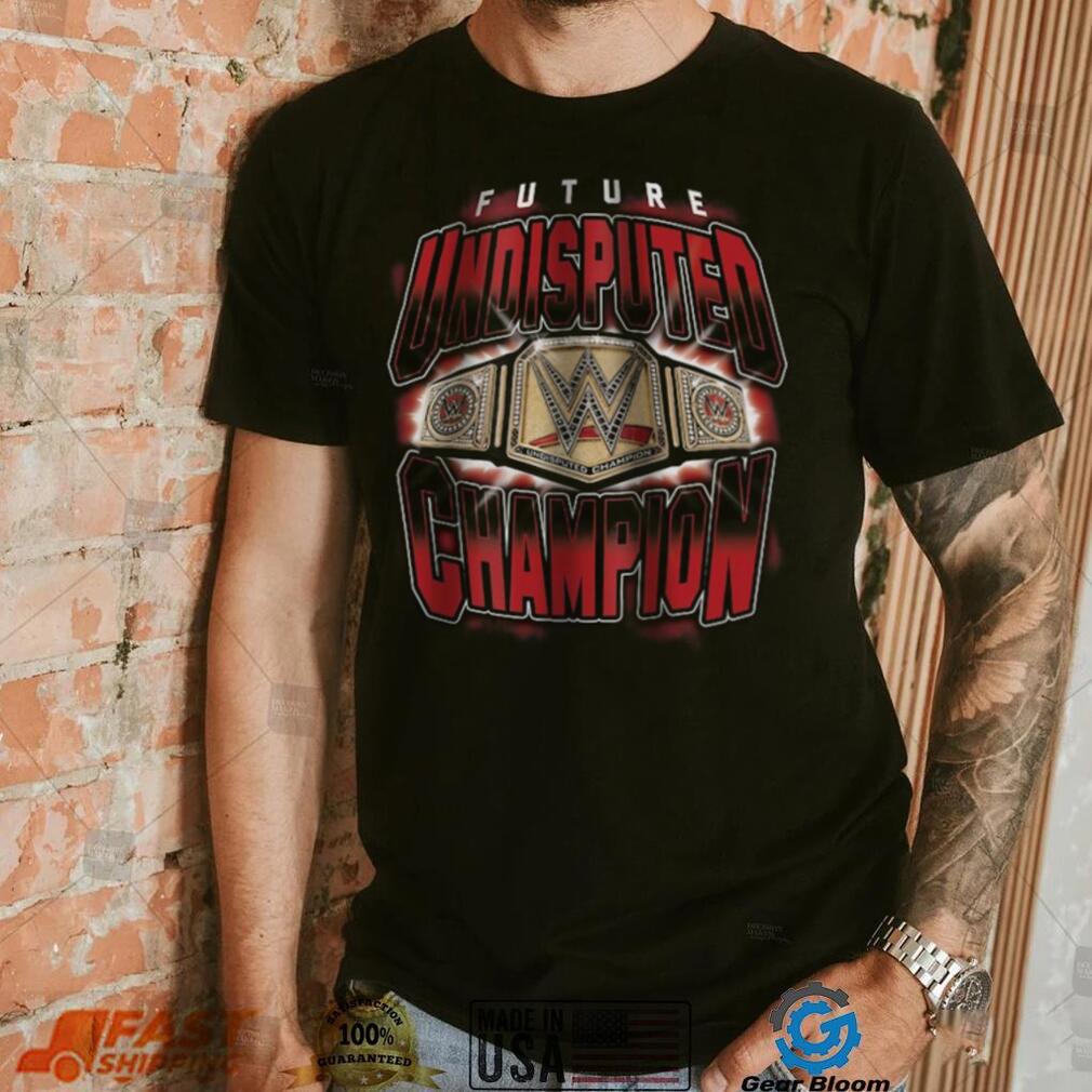 Preschool Black Future Undisputed WWE Universal Champion T Shirt Preschool Black Future Undisputed WWE Universal Champion T Shirt