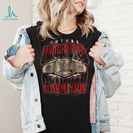 Preschool Black Future Undisputed WWE Universal Champion T Shirt