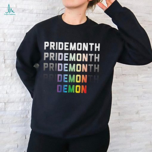 Pride Month Demon LGBT Shirt