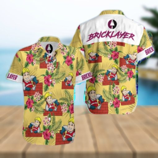 Proud Bricklayer Hawaiian Shirt Best Gift