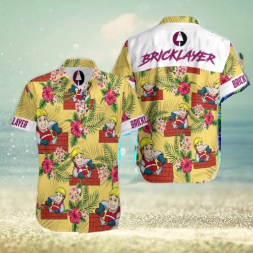 Proud Bricklayer Hawaiian Shirt Best Gift