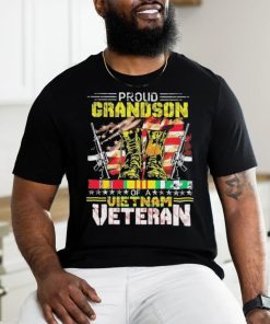 Proud Grandson Of A Vietnam Veteran Vietnam War Vet shirt