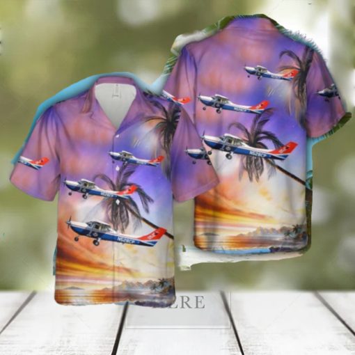 Puerto Rico Wing Civil Air Patrol Cessna 182T Sky LineN528CP Puerto RicoTJIGSIG Hawaiian Shirt Beach Shirt For Men Women