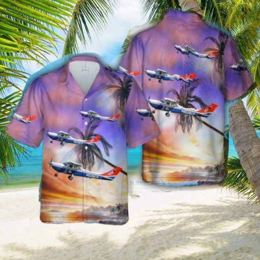 Puerto Rico Wing Civil Air Patrol Cessna 182T Sky LineN528CP Puerto RicoTJIGSIG Hawaiian Shirt Beach Shirt For Men Women