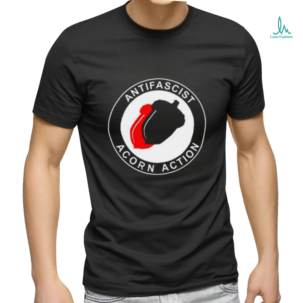 Punkwithacamera Anti Fascist Acorn Action Shirt Punkwithacamera Anti Fascist Acorn Action Shirt