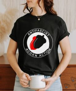 Punkwithacamera Anti Fascist Acorn Action Shirt