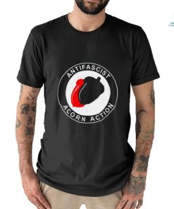 Punkwithacamera Anti Fascist Acorn Action Shirt