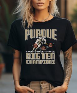 Purdue Big Ten Champs 3 Pete '94 '95 '96 Back To Back To Back Shirt