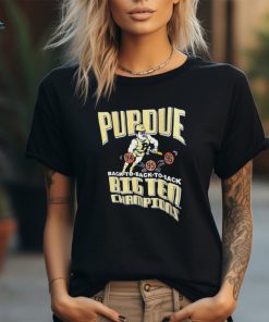 Purdue Boilermakers Back to back to back Big Ten champions shirt
