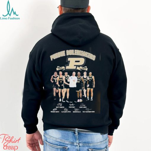 Purdue Boilermakers Men’s Basketball 2023 2024 Signatures Shirt