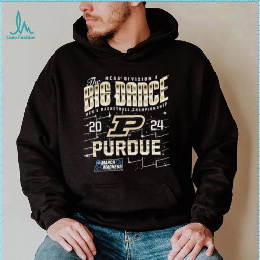 Purdue Boilermakers The Big Dance NCAA Division Men’s Basketball Championship 2024 Shirt