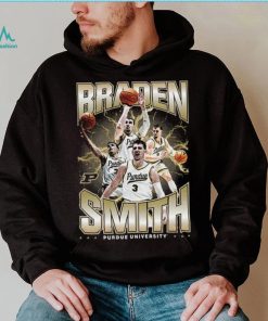 Purdue NCAA Men’s Basketball Braden Smith Official 2023 2024 Post Season T Shirt