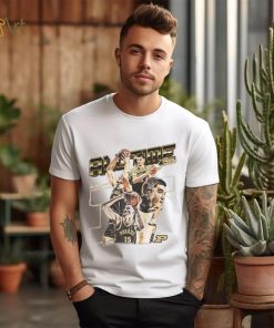 Purdue NCAA Men's Basketball Zach Edey 2023 2024 Post Season Shirt