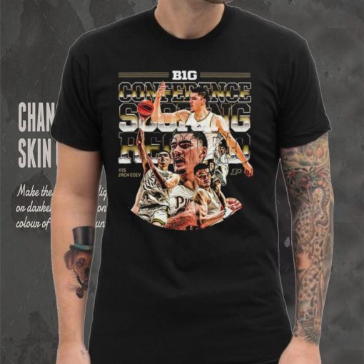 Purdue NCAA Men’s Basketball Zach Edey 2023 2024 Post Season T Shirt