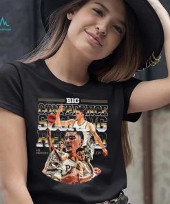 Purdue NCAA Men's Basketball Zach Edey 2023 2024 Post Season T Shirt