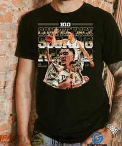 Purdue NCAA Men's Basketball Zach Edey 2023 2024 Post Season T Shirt