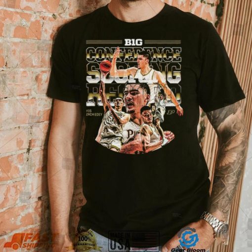 Purdue NCAA Men’s Basketball Zach Edey 2023 2024 Post Season T Shirt
