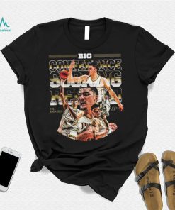 Purdue NCAA Men's Basketball Zach Edey 2023 2024 Post Season T Shirt