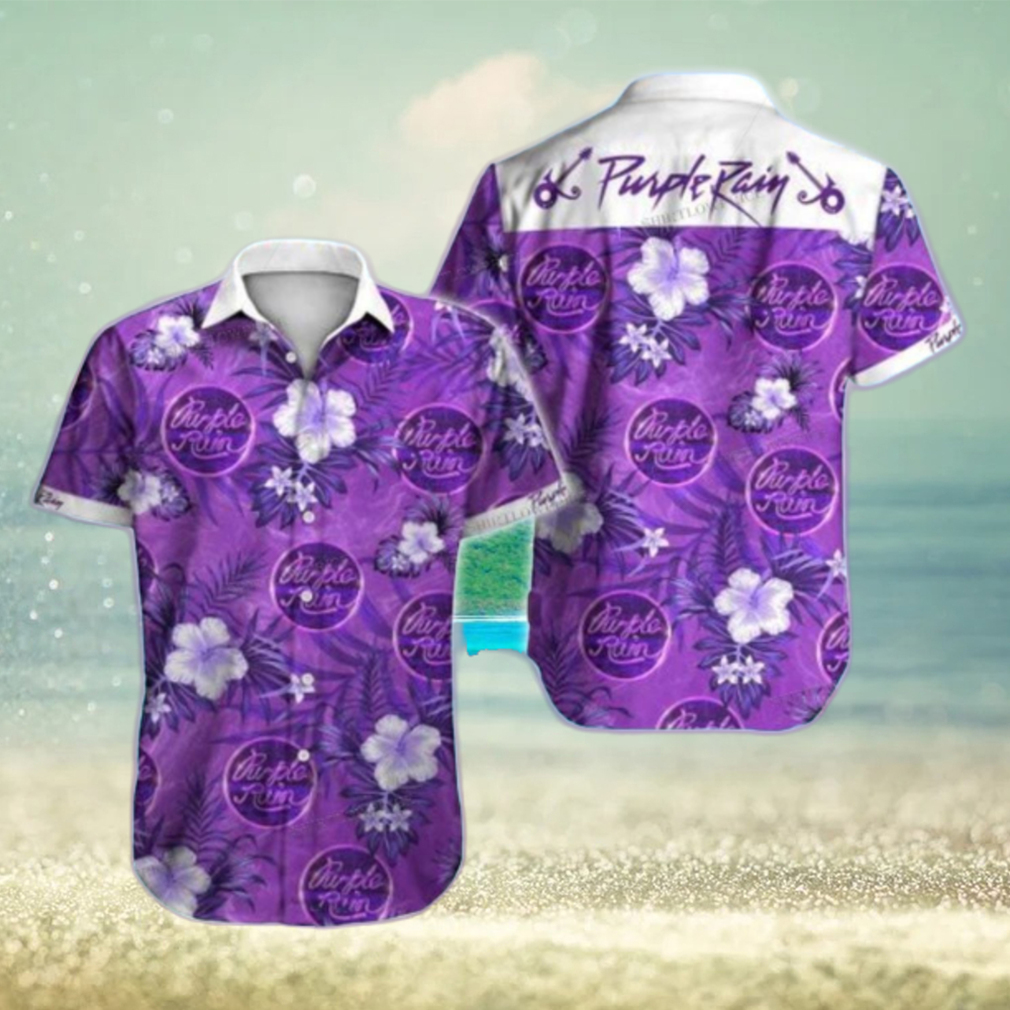 Purple Rain Hawaiian Shirt Best Gift Purple Rain Hawaiian Shirt Best Gift