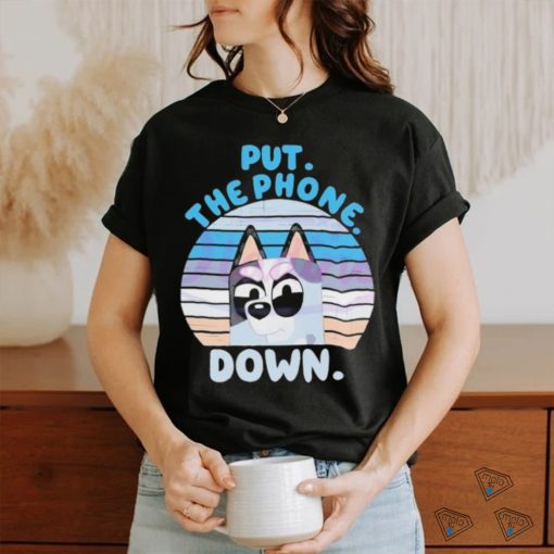 Put The Phone Down vintage shirt