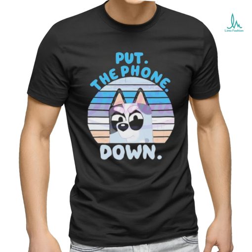 Put The Phone Down vintage shirt