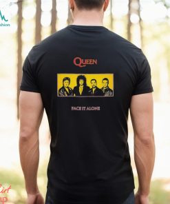 Queen Face It Alone Panel T Shirt