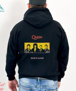 Queen Face It Alone Panel T Shirt