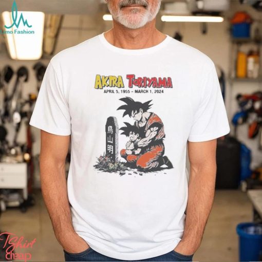 RIP Akira Toriyama Dragon Ball Z t shirt