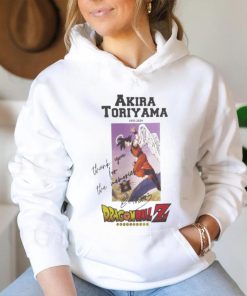 RIP Akira Toriyama Shirt Dragon Ball Thank You For The Memories Shirt