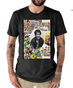 RIP To Akira Toriyama Cowa Sand Land Neko Majin Chrono Trigger Dr Slump Home Decor Poster shirt