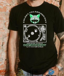 Racoon Colony 725 Anchorday DJ Good Boy shirt