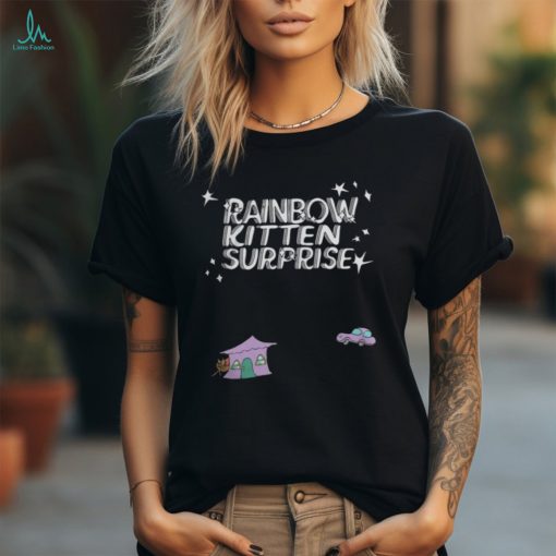 Rainbow Kitten Surprise Kitty Folk Crewneck shirt