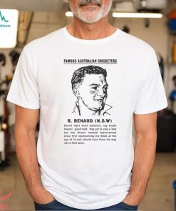 Remembering Benaud In His Early Cricket Career This T shirt