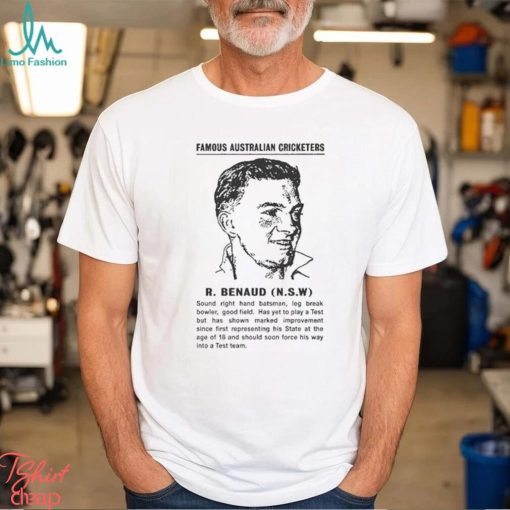 Remembering Benaud In His Early Cricket Career This T shirt