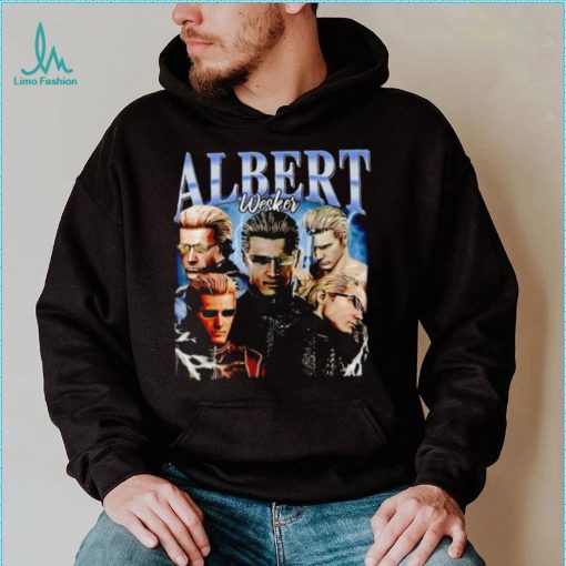 Resident Evil video games Albert Wesker character shirt