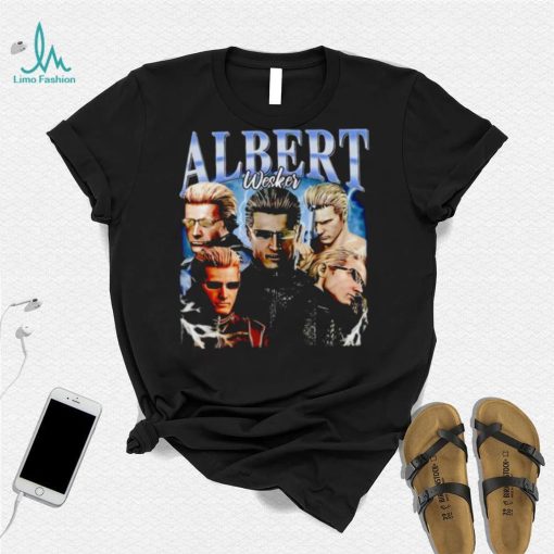 Resident Evil video games Albert Wesker character shirt