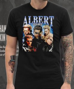 Resident Evil video games Albert Wesker character shirt