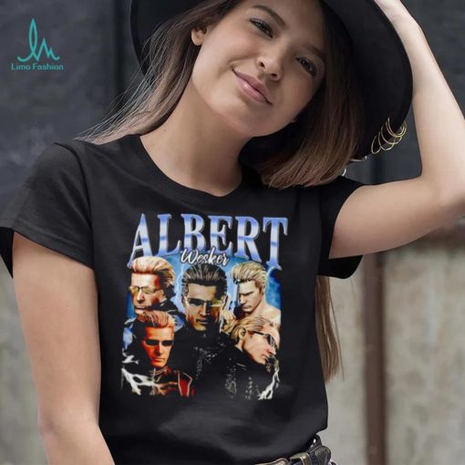 Resident Evil video games Albert Wesker character shirt