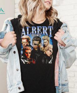 Resident Evil video games Albert Wesker character shirt