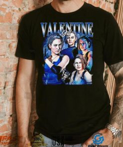 Resident Evil video games Jill Valentine character shirt