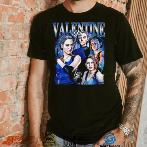 Resident Evil video games Jill Valentine character shirt