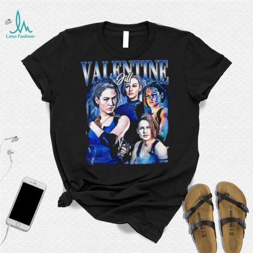 Resident Evil video games Jill Valentine character shirt